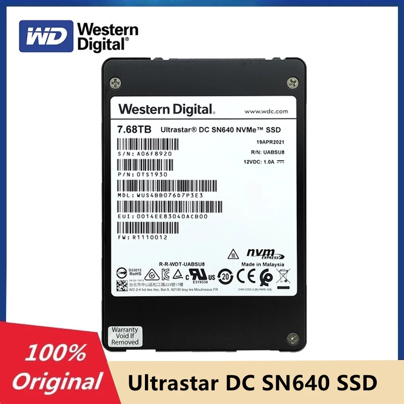 Western Digital WD SN640 7.68TB